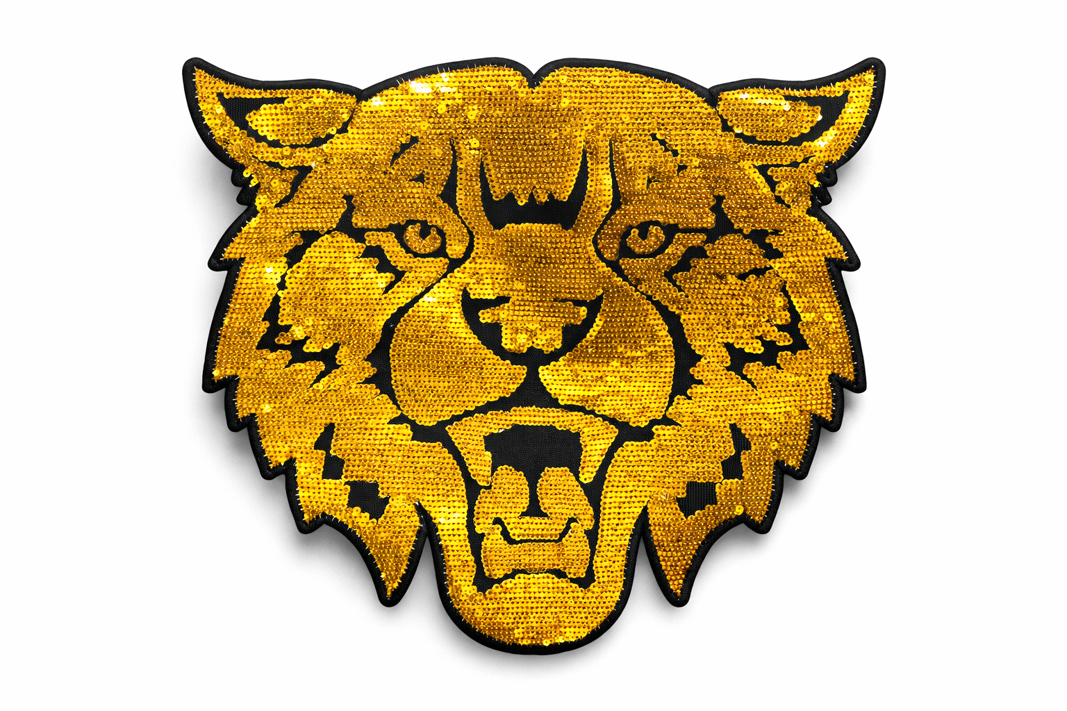 Golden Wildcat - Sequin Patch