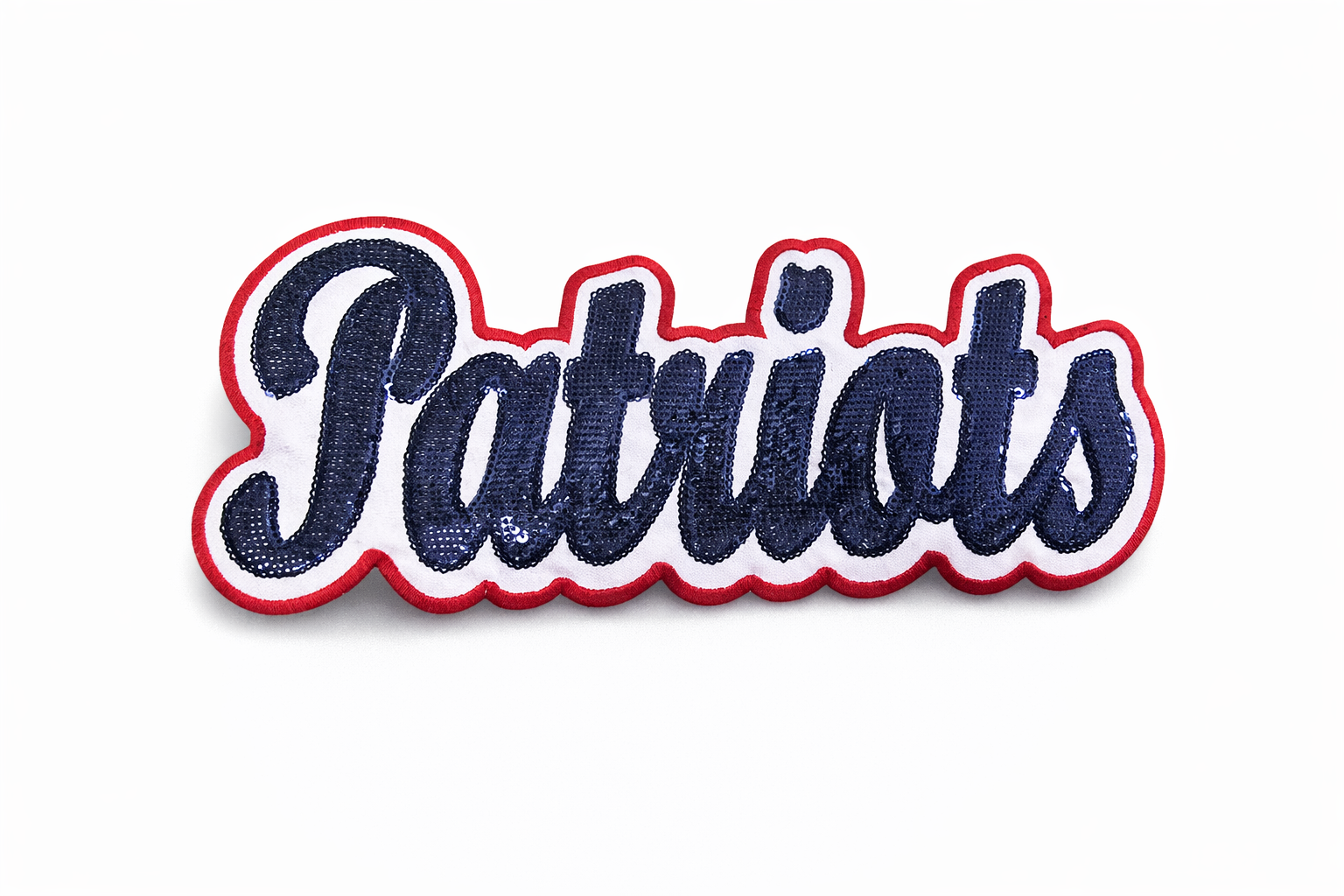 Patriots - Sequin Patch