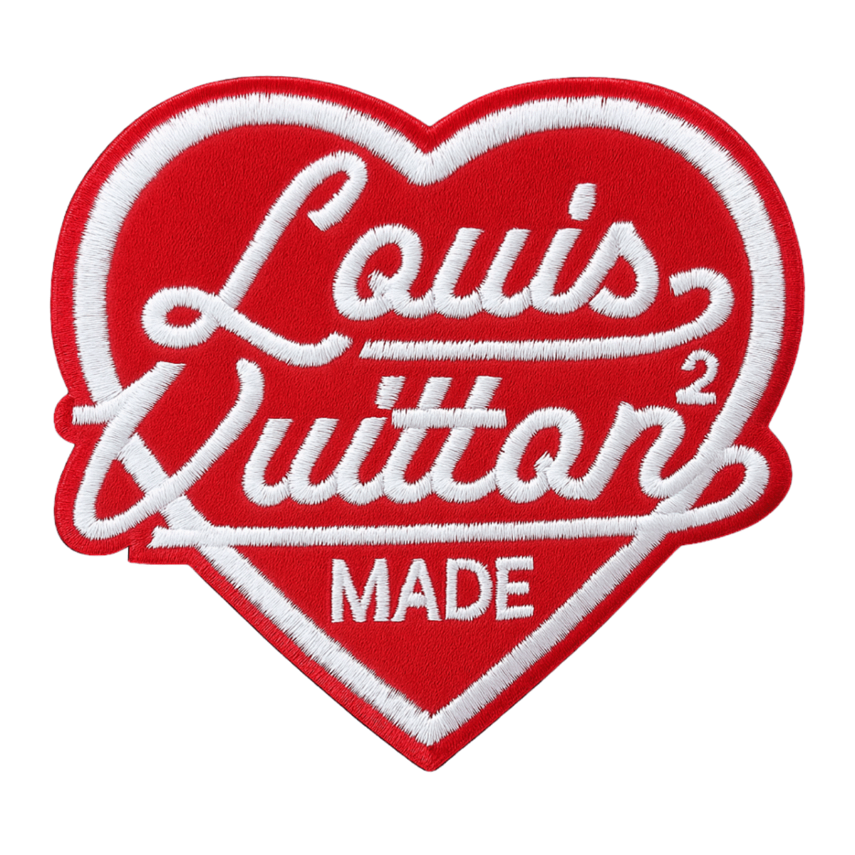 Louis Vuitton MADE Style Embroidery Patch – Designer Patches For Hat Bar - Image 1